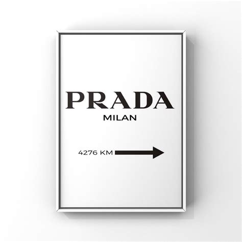 prada wall print